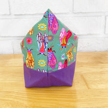 Small Knitting Project Bag - Moths